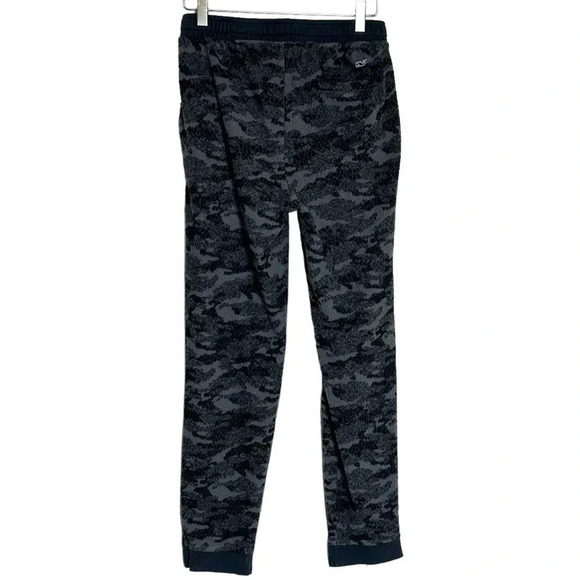 Vineyard Vines S black + gray terry cloth camouflage joggers - Picture 4 of 7